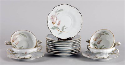 Lot 2366 - Set of Ten Hutschenreuther Porcelain Soup...