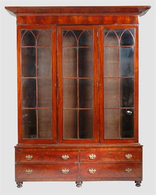 Lot 241 - George III Style Brass Mounted Mahogany...