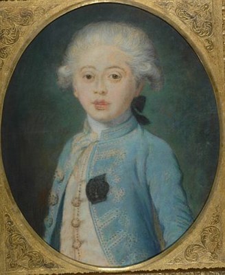 Lot 16 - After Joseph Boze PORTRAIT OF A BOY SAID TO BE...
