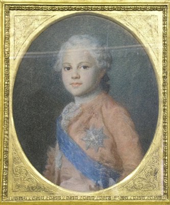 Lot 17 - After Joseph Boze PORTRAIT OF A BOY SAID TO BE...