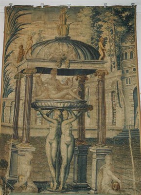 Lot 2589 - Brussels Tapestry Panel Belgium, 17th century...