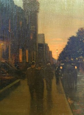 Lot 136 - Charles Henry Turner American, 1848-1908 CITY...