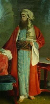 Lot 118 - French School Late 19th century STANDING TURK...