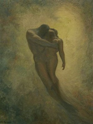 Lot 95 - George Seidman 20th Century EMBRACING COUPLE...