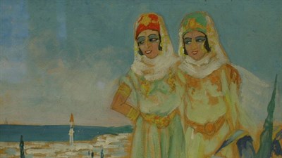 Lot 129 - Georges Tournon French, 20th century TWO...