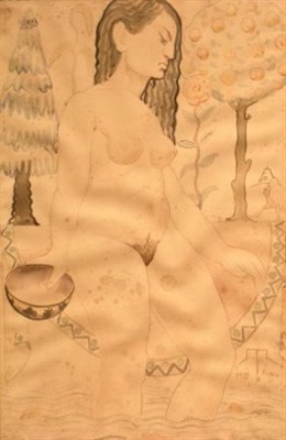 Lot 108 - Romulo Rozo Colombian, 1899-1964 MOTHER EARTH...