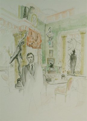 Lot 152 - American School 20th Century INTERIOR VIEW...