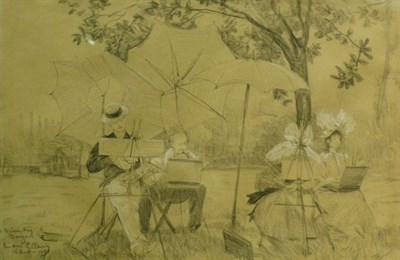 Lot 135 - George Jules Victor Clairin French, 1845-1919...
