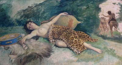 Lot 130 - Continental School 19th/20th Century RECLINING...
