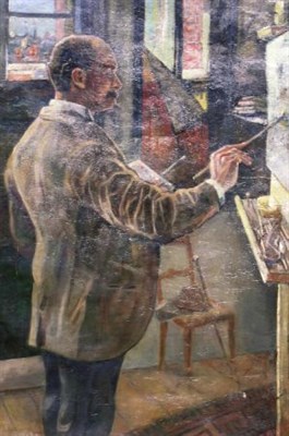 Lot 100 - A. Boom Dutch, 19th/20th century THE PAINTER...