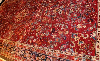 Lot 2771 - Meshed Carpet East Persia, circa 1925 The plum...