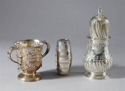 Lot 222 - Miscellaneous Group of English Silver and...
