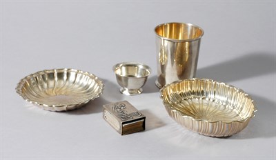 Lot 219 - Miscellaneous Group of Silver Articles...