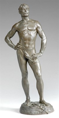 Lot 187 - Bronze Figure of an Athlete Paul Richer, 19th...