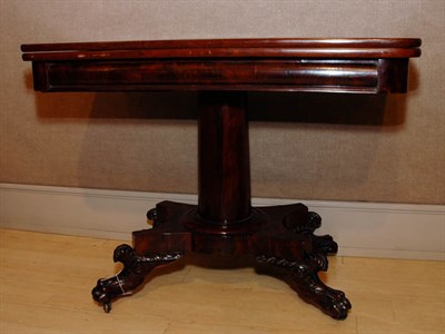 Lot 562 - Classical Style Leather Inset Mahogany...