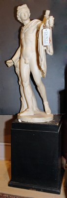 Lot 632 - Marble Statue of Apollo Victor Carl Height 40...