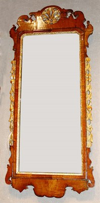 Lot 412 - George II Parcel Gilt and Walnut Mirror Second...