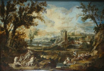 Lot 32 - Manner of Alessandro Magnasco FIGURES IN A...