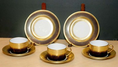 Lot 220 - Asprey Porcelain Dessert Service Approximately...