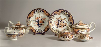 Lot 431 - Assembled Partial Derby Porcelain Dinner and...
