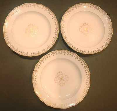 Lot 431 - Set of Twelve Meissen Porcelain Plates...