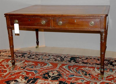 Lot 653 - Late Regency Mahogany Writing Table Early 19th...