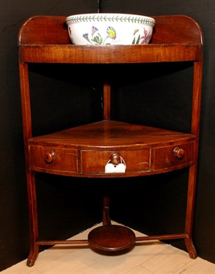 Lot 371 - Georgian Style Mahogany Washstand and Basin...