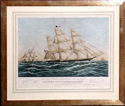 Lot 98 - N. Currier, publisher CLIPPER SHIP...