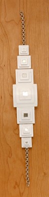 Lot 212 - Ungaro White Geometric Choker French, 1960s...
