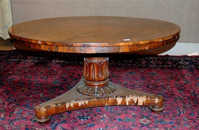 Lot 4253 - Victorian Rosewood Center Table Height 28...