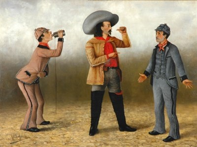 Lot 2066 - Alfred Agoust American, 19th/20th century...