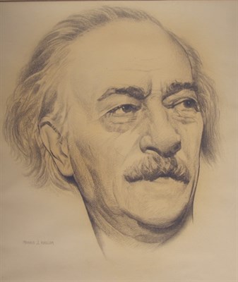 Lot 40 - Morris J. Kallem American, 1889-1953 Portrait...