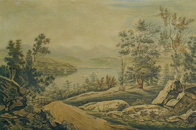 Lot 2020 - After William Guy Wall VIEW NEAR HUDSON, NEW...