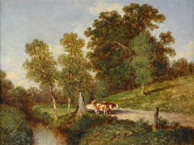 Lot 1172 - David Johnson 1827-1908 IN THE RAVINE,...
