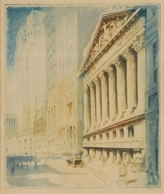 Lot 103 - William A. Sherwood [WALL STREET] Color...
