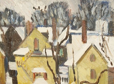 Lot 79 - Richard Hayley Lever American, 1876-1958 Snow...