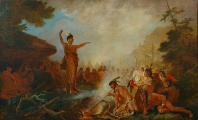 Lot 1285 - Francis Blackwell Mayer 1827-1899 INDIAN...