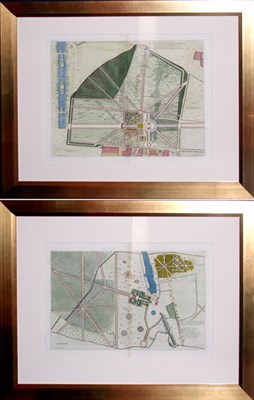 Lot 83 - After Colin Campbell PLAN OF THE PARK, GARDENS...