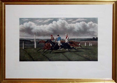 Lot 74 - After Benjamin Herring THE RUN IN Hand-colored...