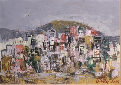 Lot 82 - Israeli School 20th Century HOUSES IN SAFED...