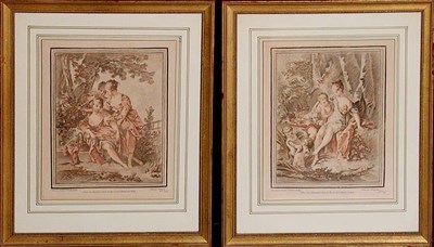 Lot 99 - After Francois Boucher [CLASSICAL SCENES] Two...