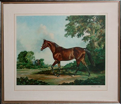 Lot 102 - Madeline Selfe PINZA Color offset lithograph,...