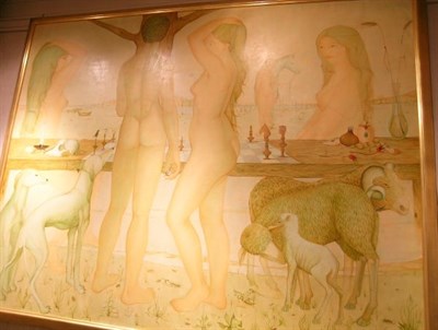 Lot 47 - Serge Carre French, b. 1929 NUDE FIGURES WITH...