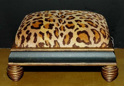 Lot 451 - Louis XVI Style Parcel Gilt and Painted Stool
