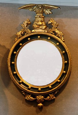 Lot 166 - Regency Style Gilt Convex Mirror