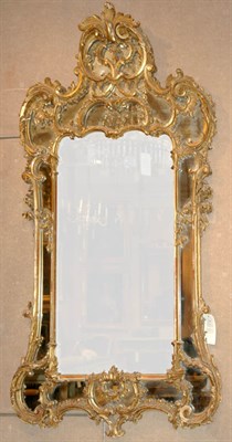 Lot 2476 - George III Style Gilt-Wood Mirror 19th Century...