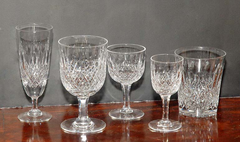 Lot 210 - Miscellaneous Group of Table Glass Most by...