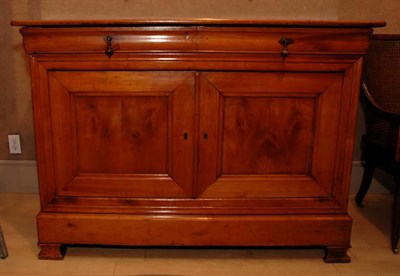 Lot 618 - Charles X Style Fruitwood Two-Door Buffet...