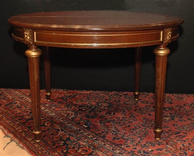Lot 2095 - Louis XVI Style Painted Mahogany Extension...
