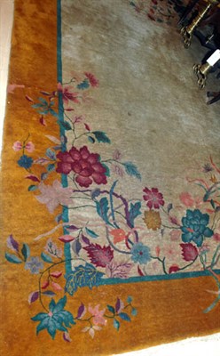 Lot 502 - Chinese Carpet China, circa 1925 The open buff...